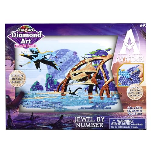 Manualidades de Avatar sin pegamento líquido, kit de diamond art limpio para niños