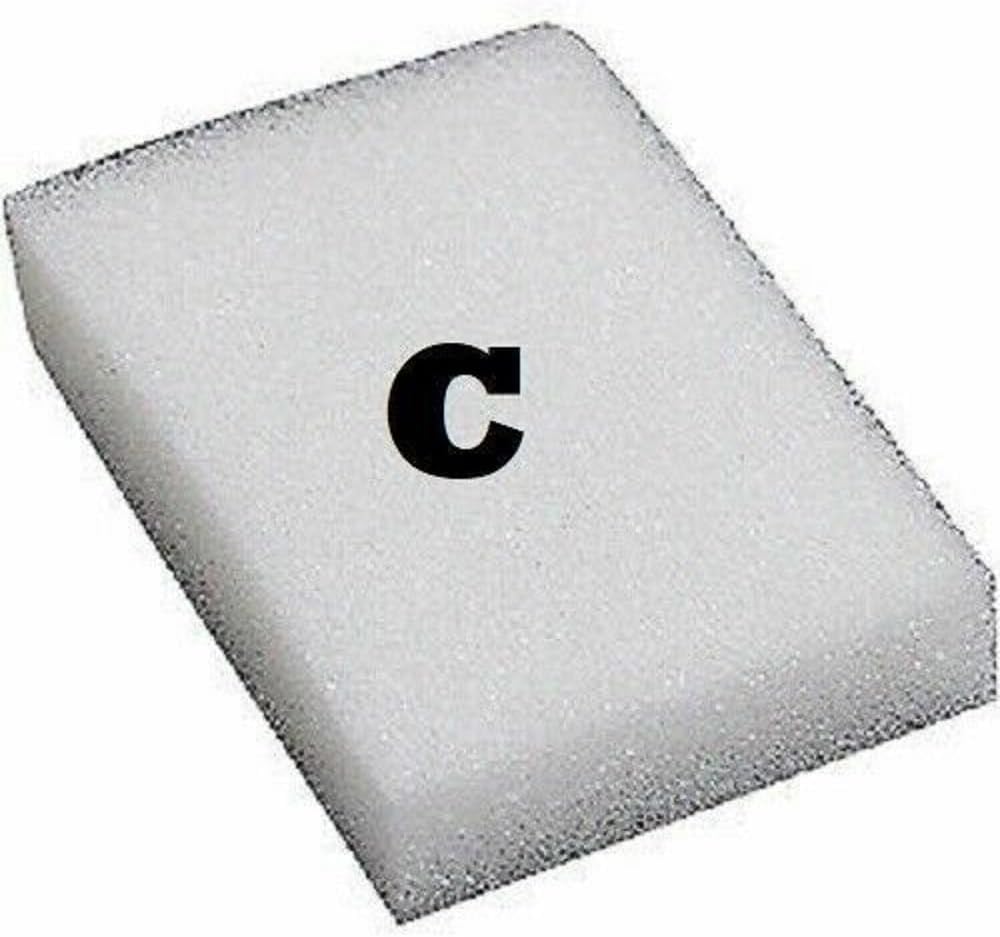 24 Underalls Butera Foam Pads Size C Trap Pad