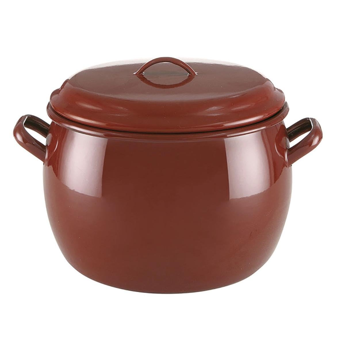 Quid Classic Enamel Enamel Bombed Pot 34cm - 25l