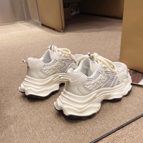 TERBOFIN Platform Fashion Sneakers for Women Mesh Breathable Walking Shoes Tennis Shoes Comfort2