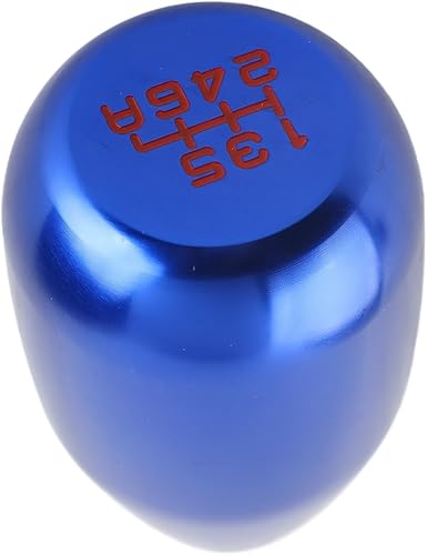 Miniatura 7 de Para Civic si Pomo de palanca de cambios de coche de 6 velocidades, palanca de cambios universal de 6 velocidades Modificación manual Pomo de cambio