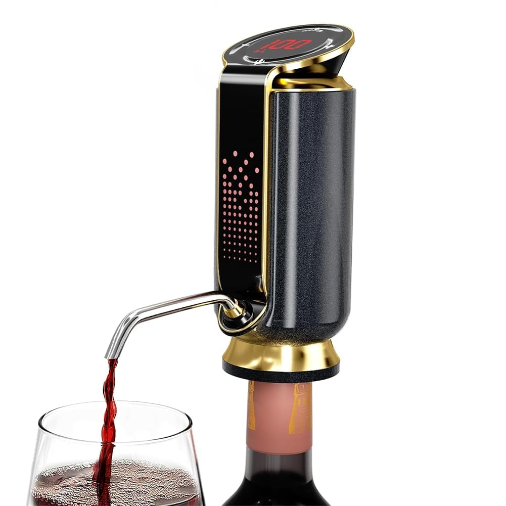 Cadeaux de vin élégants et aérateur électrique pour femmes amatrices