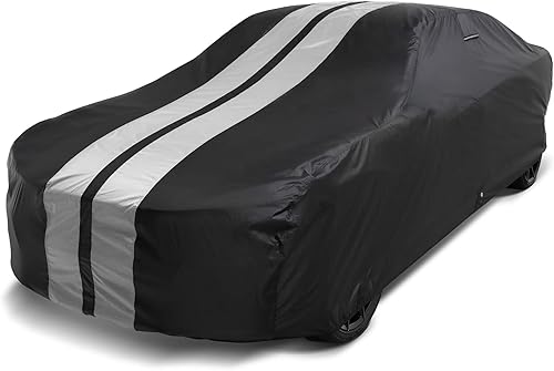 iCarCover Premium Plus - Funda completa para automóvil, protección impermeable para todo tipo de clima para tu automóvil, se ajusta entre 180 y 189