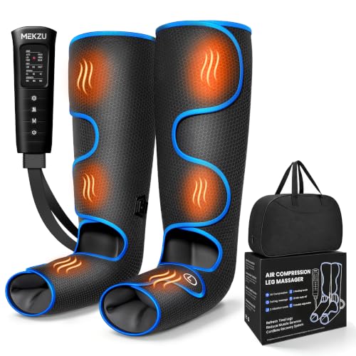 MEKZU Air Compression Leg Massager with Heat