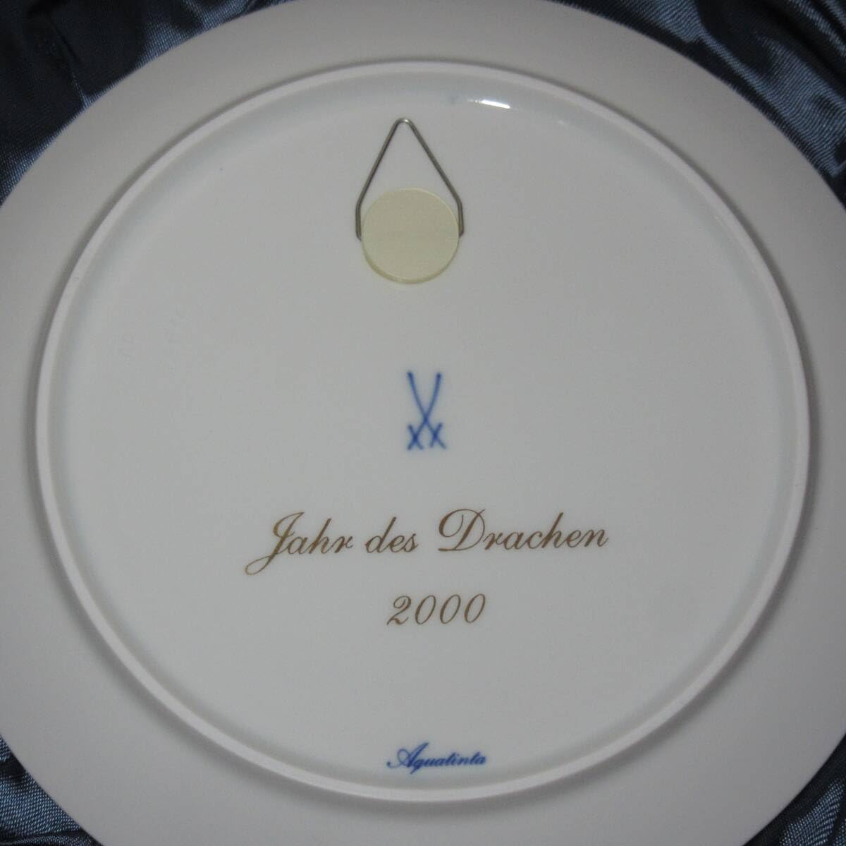 Meissenマイセン 干支プレート 2000年　辰 マイセンの干支プレート2000年辰年 マイセン イヤープレート 2000 干支