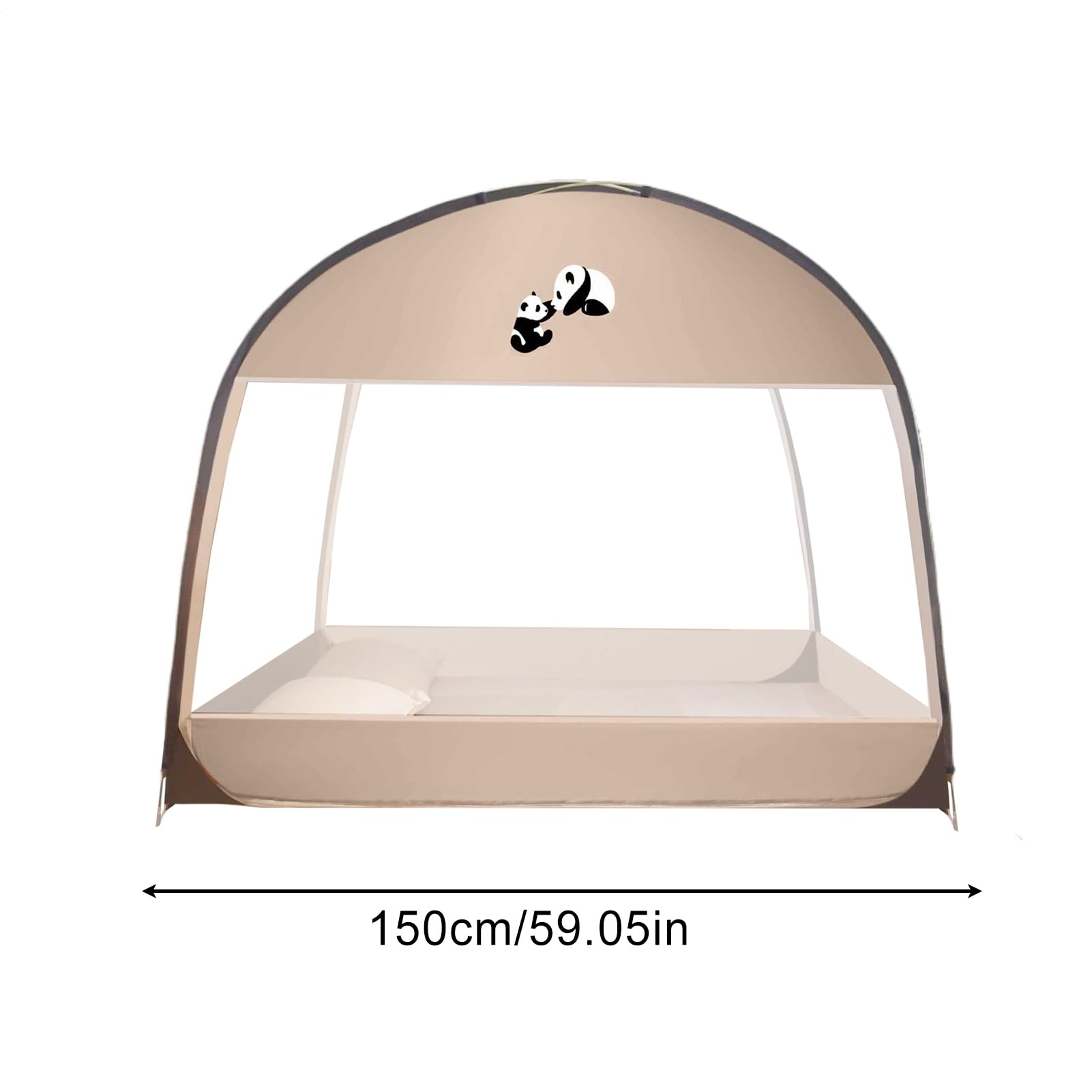 Filet Anti-Moucherons Protection Anti-Moucherons, Maille, Double Porte, | Tente Camping Anti-Insectes Portable Adultes Chambre Camping Extérieur Jardin Terrasse Pique-nique