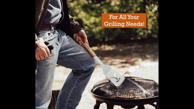 Amazon.com : Y Yellowstone BBQ Tool Set - 2 Piece Spatula & Tongs