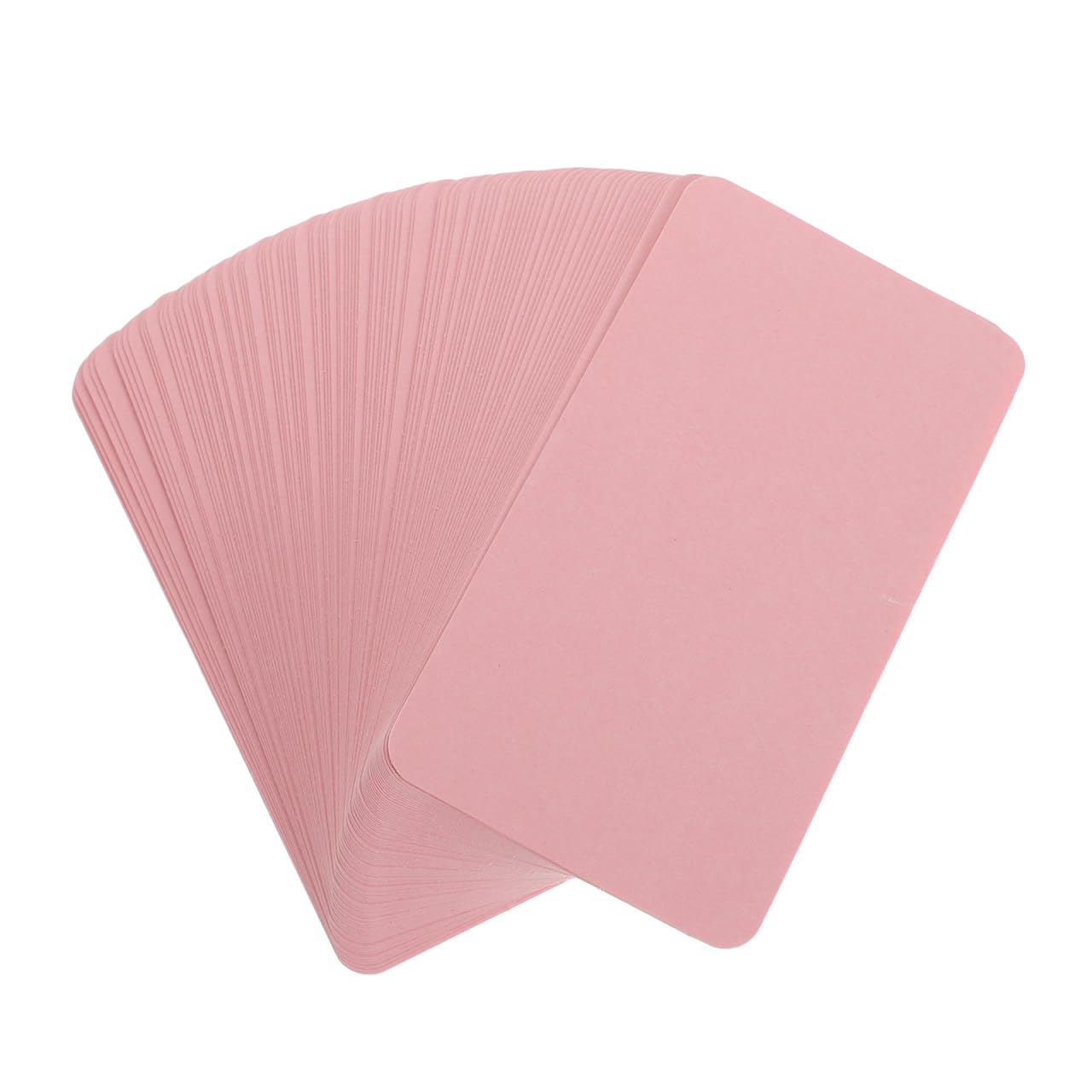 1000 Unidades Tarjetas de Papel Rosa para Manualidades DIY Compactas y Elegantes, Ideales para Crear Mensajes y Etiquetas Personalizadas en Festivales
