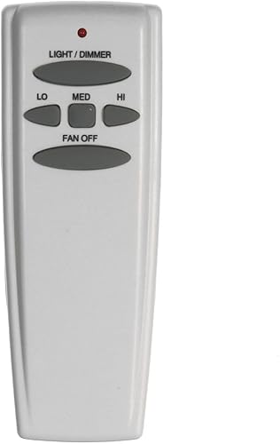 Miniatura 9 de Progress Lighting P2586-8130K Soporte sobresaliente, 6 aspas de nogal/madera flotante Ventilador de techo con luz de 17 vatios, níquel antiguo