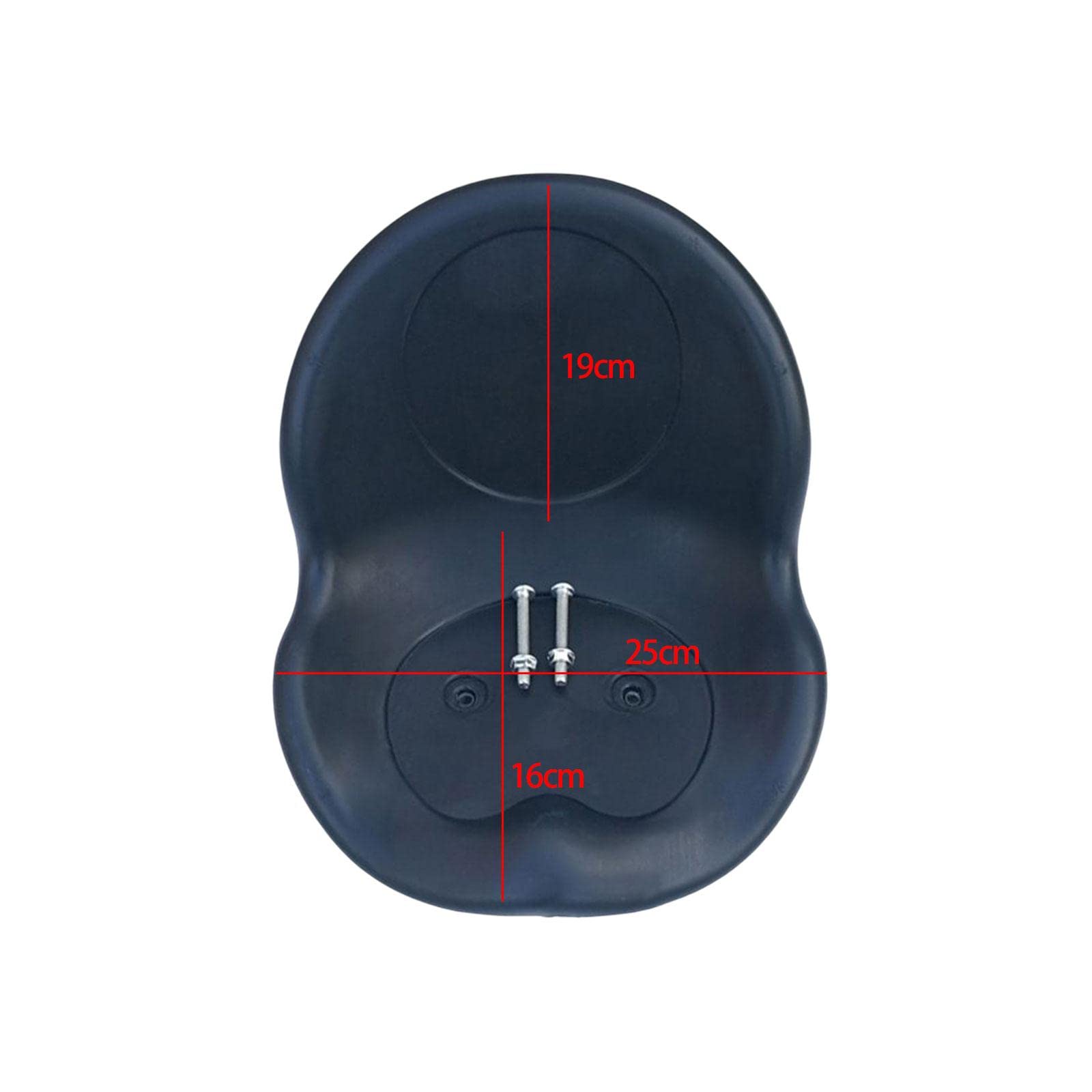 Siège de Tricycle pour Enfants pour Vélos pour Tout-Petits, Siège de Kart, Selle de Chariot de Dérive, Selle pour Chariot de Course, Selle de Dossier, noir2