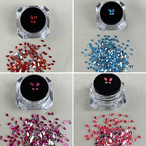 Image of Tooth Gem Crystal Diamond Ornament Various Shape Color Teeth Jewelry Acrylic Teeth Decoration Teeth Diamond Kit Tooth Ornaments Teeth Jewelry gems