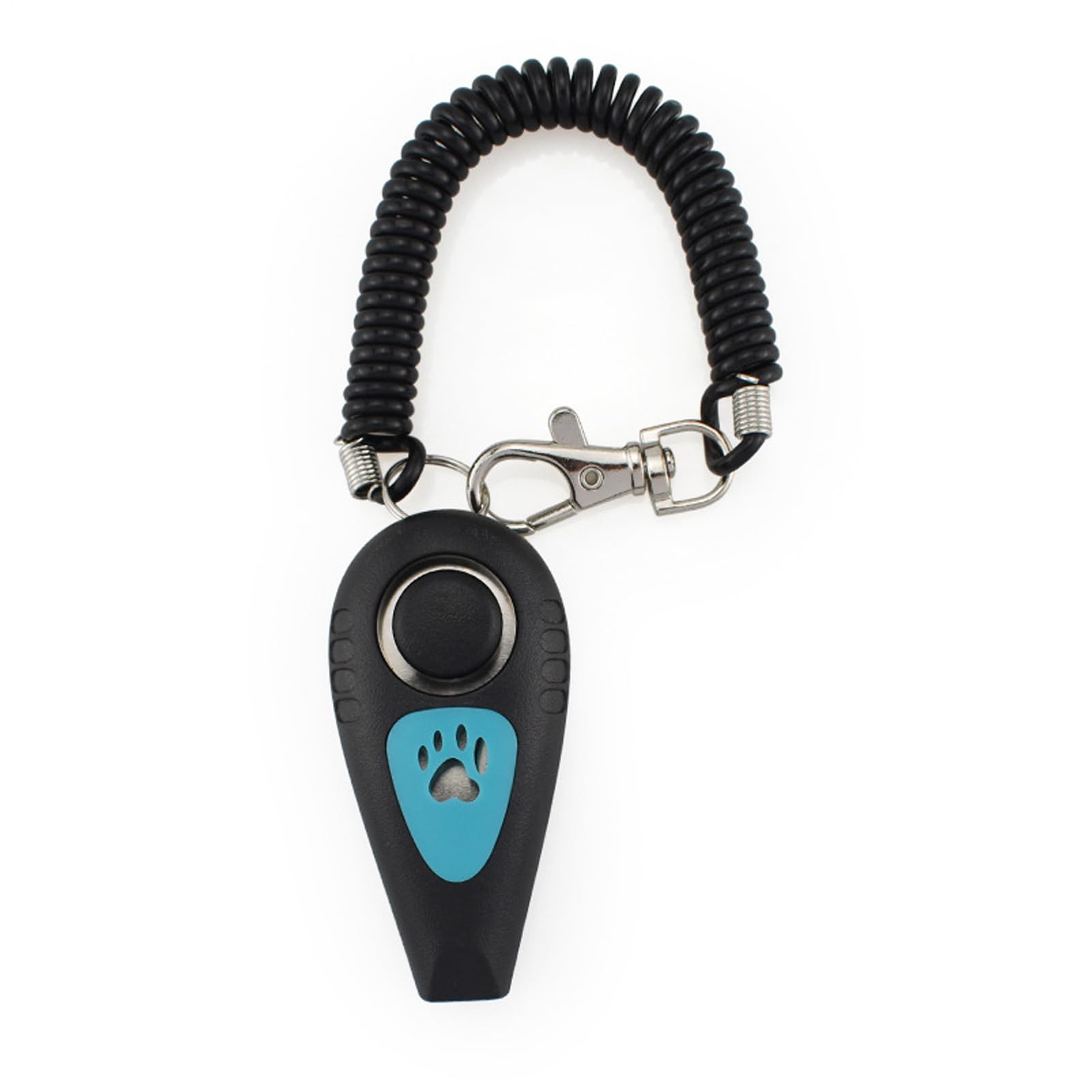Clicker Per Addestramento Cani | 2 in 1 Clicker per uccelli e fischietto per addestramento,Comportamentale Con Cinturino Da Polso, Dispositivo Silenzioso Per Il Richiamo, Fischietto Per Piccoli