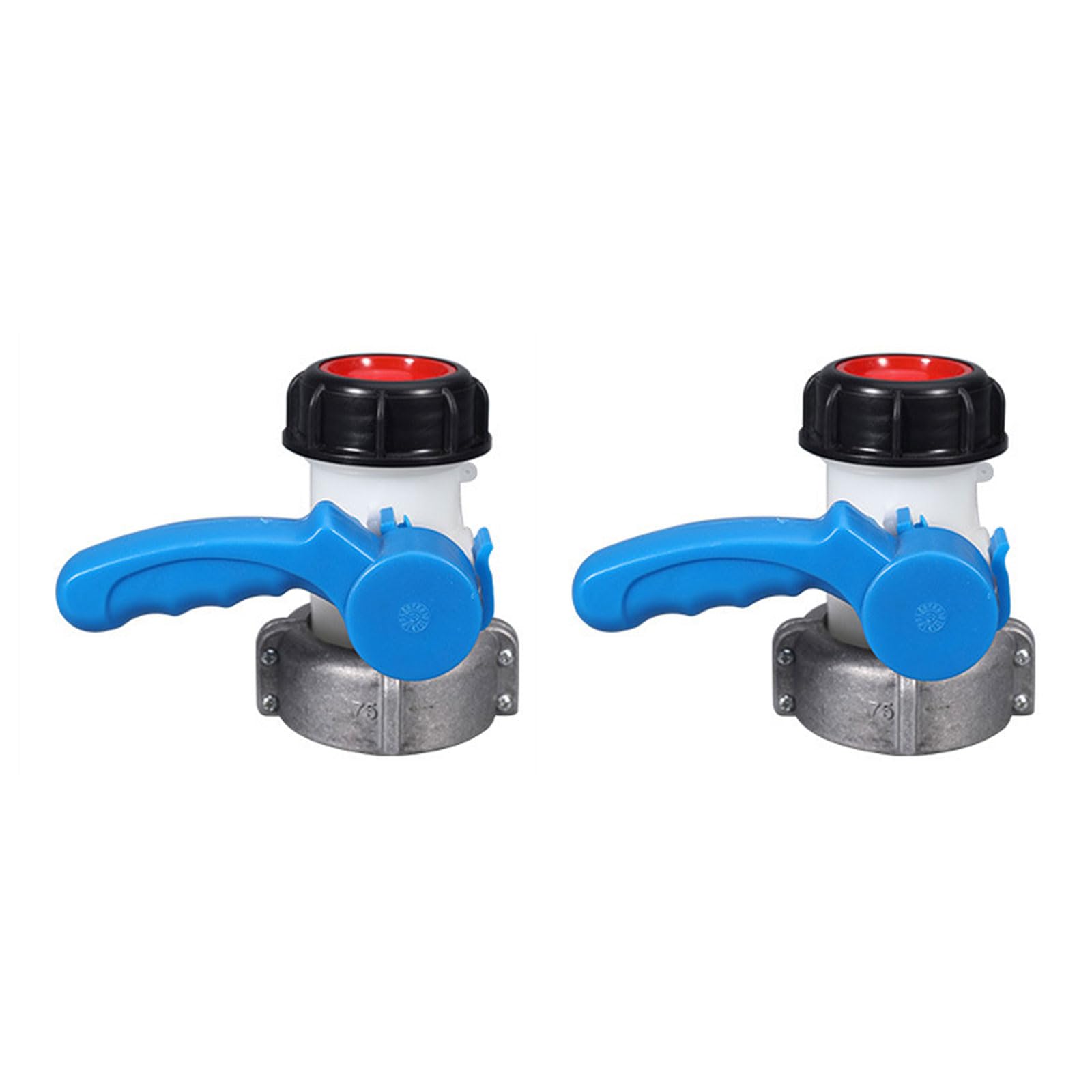 Msioytog A Efficiency Dn50 Valves Luminum & Designs Dapter Upgrades For 1000L Ton Container Liquid Discharge Luminum Industrial Butterfly Valves