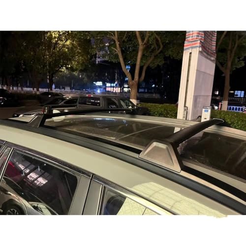 Barras de techo de aluminio para Toyota Corolla Cross barras cruzadas portaequipajes de 2020 a 2024 4