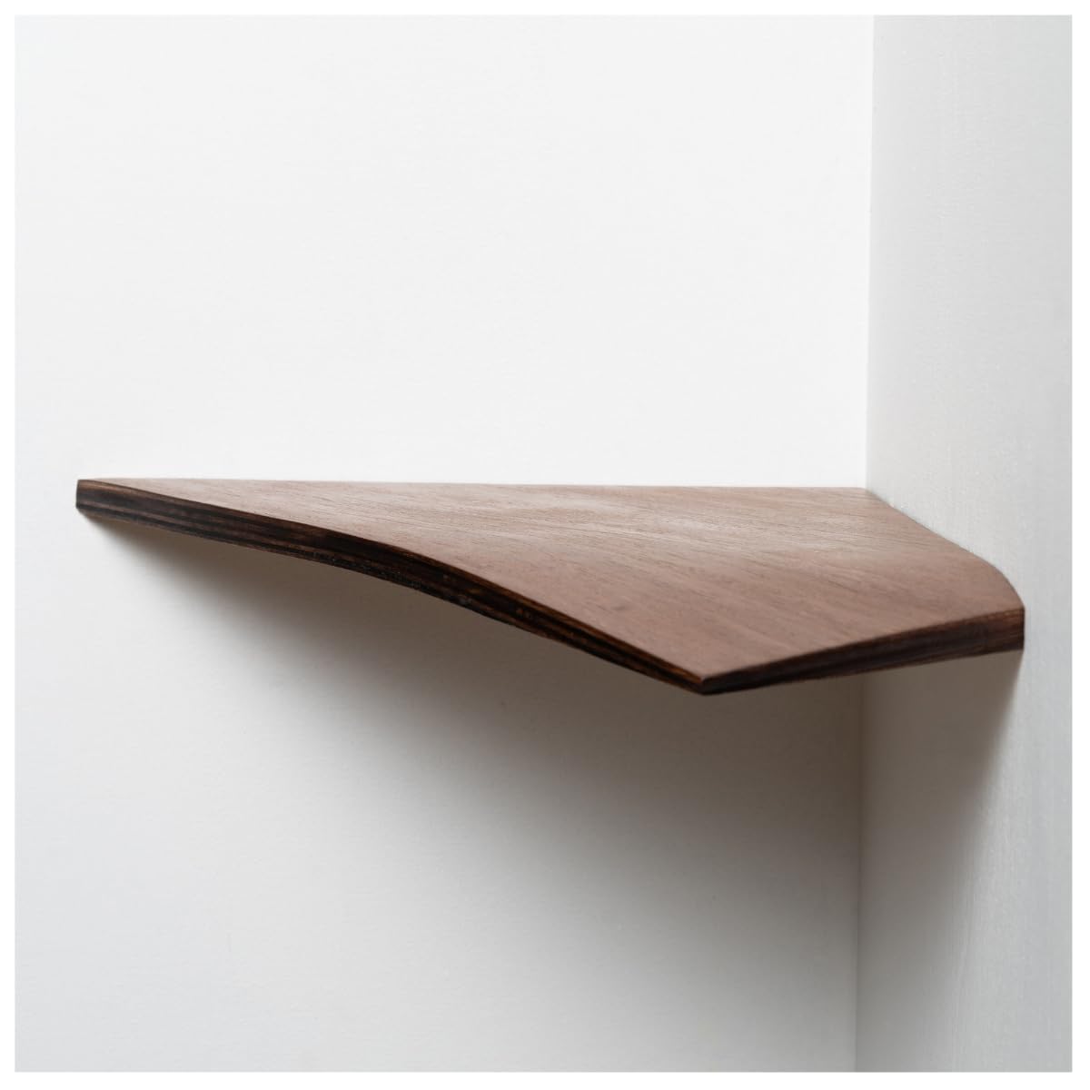 Mensola Sospesa Da Parete In Legno, Mensole Decorative