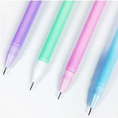 Miniatura 2 de Ruluti 4 bolígrafos de gel con diseño de búho, 0.020in, tinta negra, bolígrafos de escritura para estudiantes, bolígrafos con forma de animales