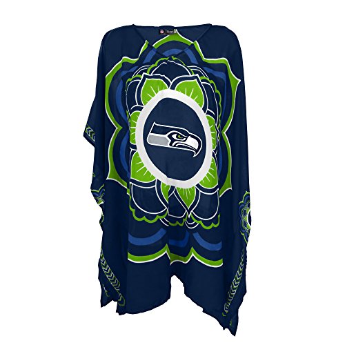 image for Littlearth NFL Seattle Seahawks Caftan,300627-seah,Lime Green, Team Co