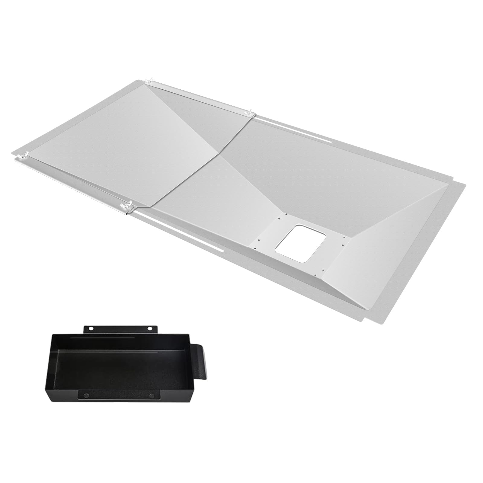 Vassoio Grasso In Acciaio Inox Per Griglia Charbroil &ndash; Ricambio G465-8100-W1