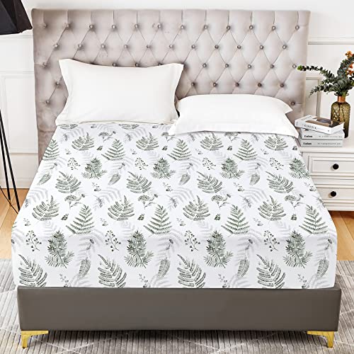 Yiyea CL-MM-SM534-K King Fitted Sheet, Premium Double Brushed Microfiber Deep Pocket Fitted Sheet King Size thumb #5