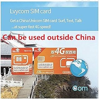 China SIM Card 90days 30GB(or 20GB GB)/m+ 300(or 400ŀ) mins Local Calls or (or 400ŀ) Local Texts, China Local #, Free Incoming Calls and Texts! Activation Outside China!