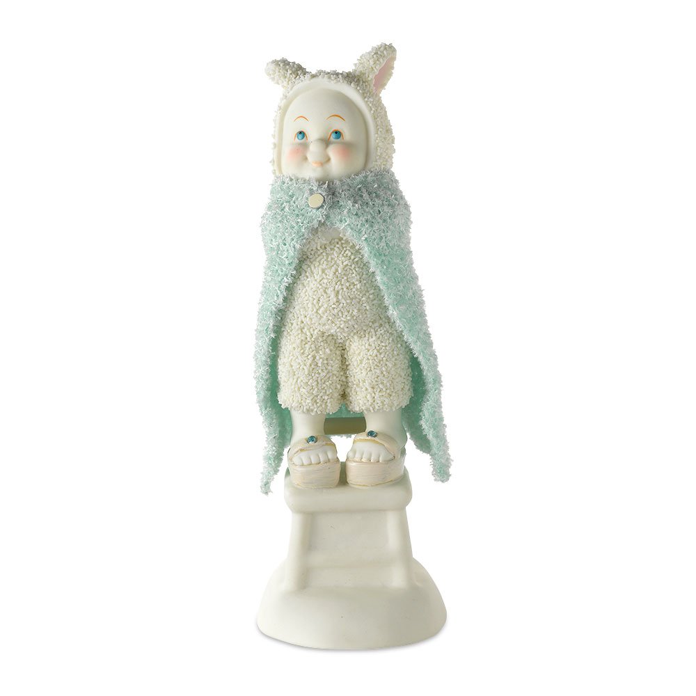Department 56SNOW BABIES -TIME FOR SUPER BUNNY