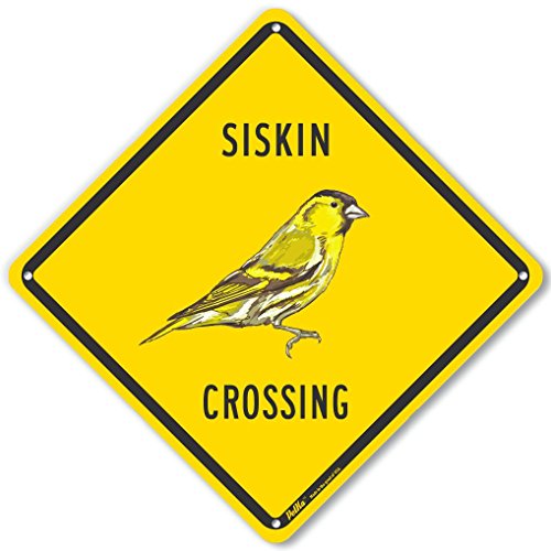 Panneau Siskin Crossing plastique 25,4 cm résistant aux UV pour sécuriser vos chemins