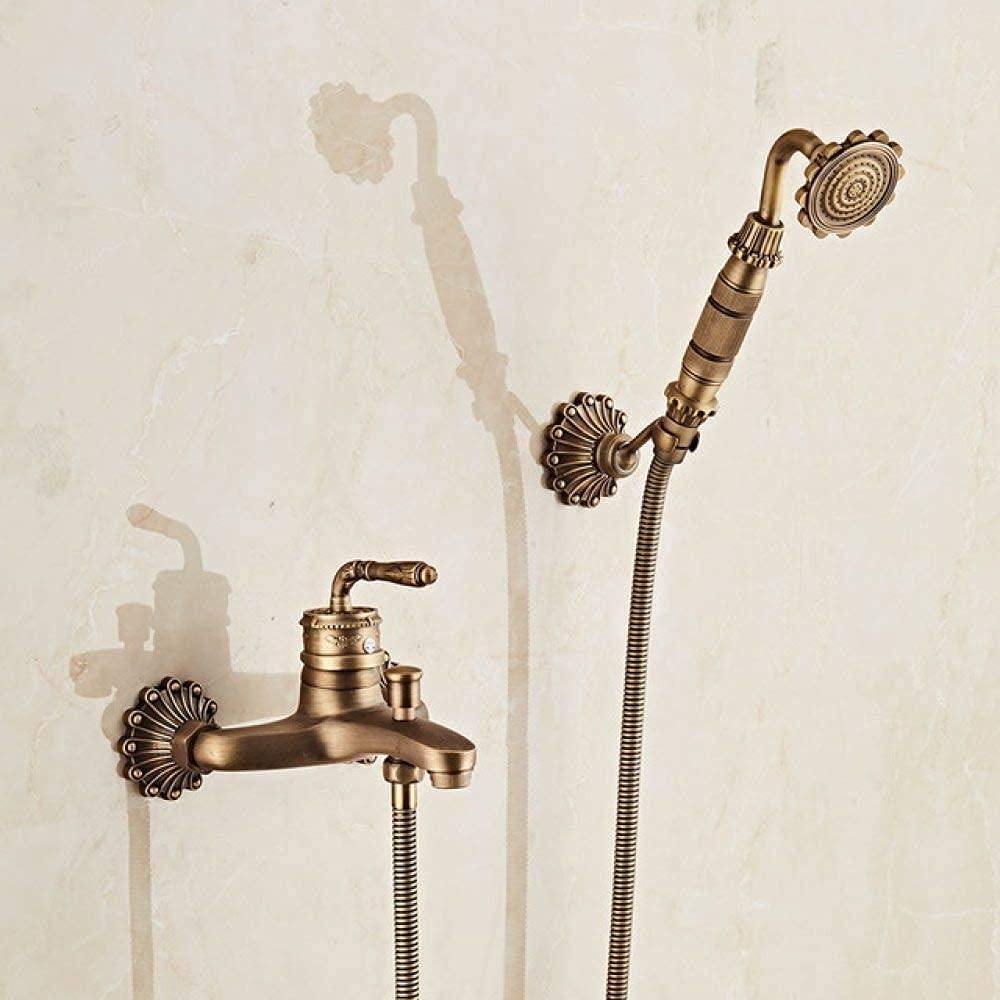 Robinets de douche rétro pour baignoire antique et déco de charme