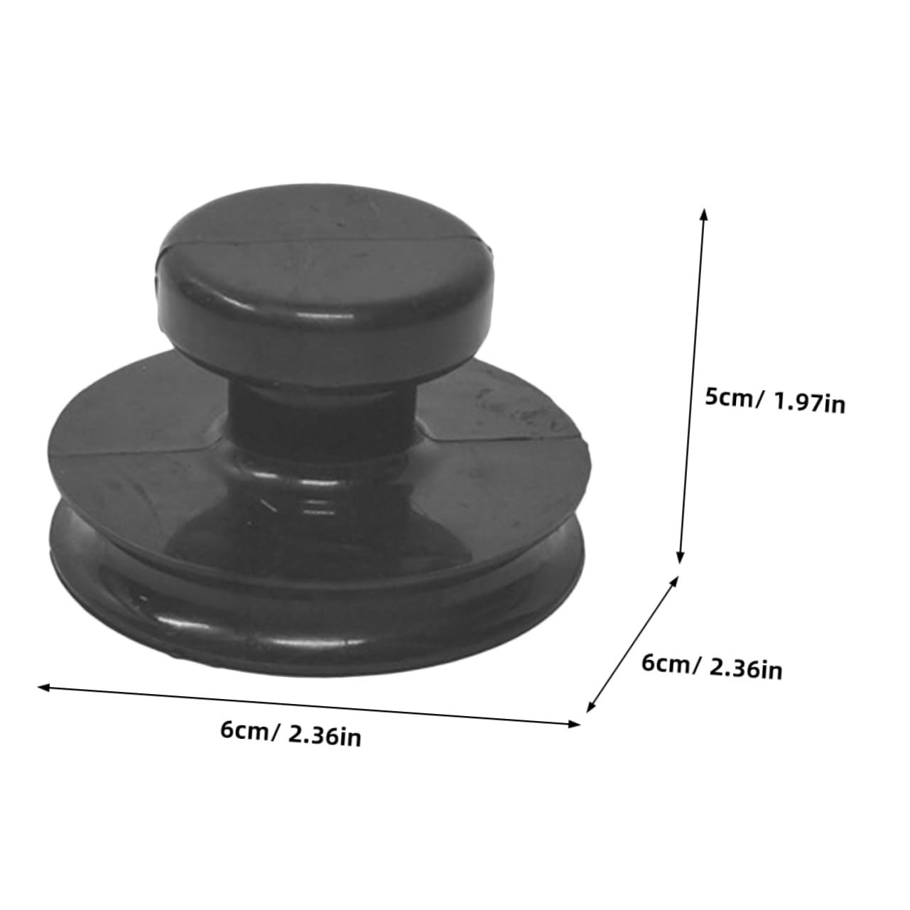 TOYANDONA Sound Bowl Suction Cups with Strong Rubber Handles for Tibetan Singing Bowls Meditation Bowls Easy to Attach and Stable Sound Performance 2 Pieces - Image 4