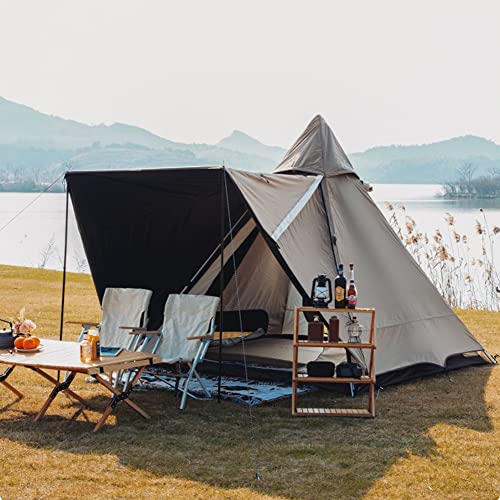 Carpa de campamento impermeable para 5-8 personas miniatura 2
