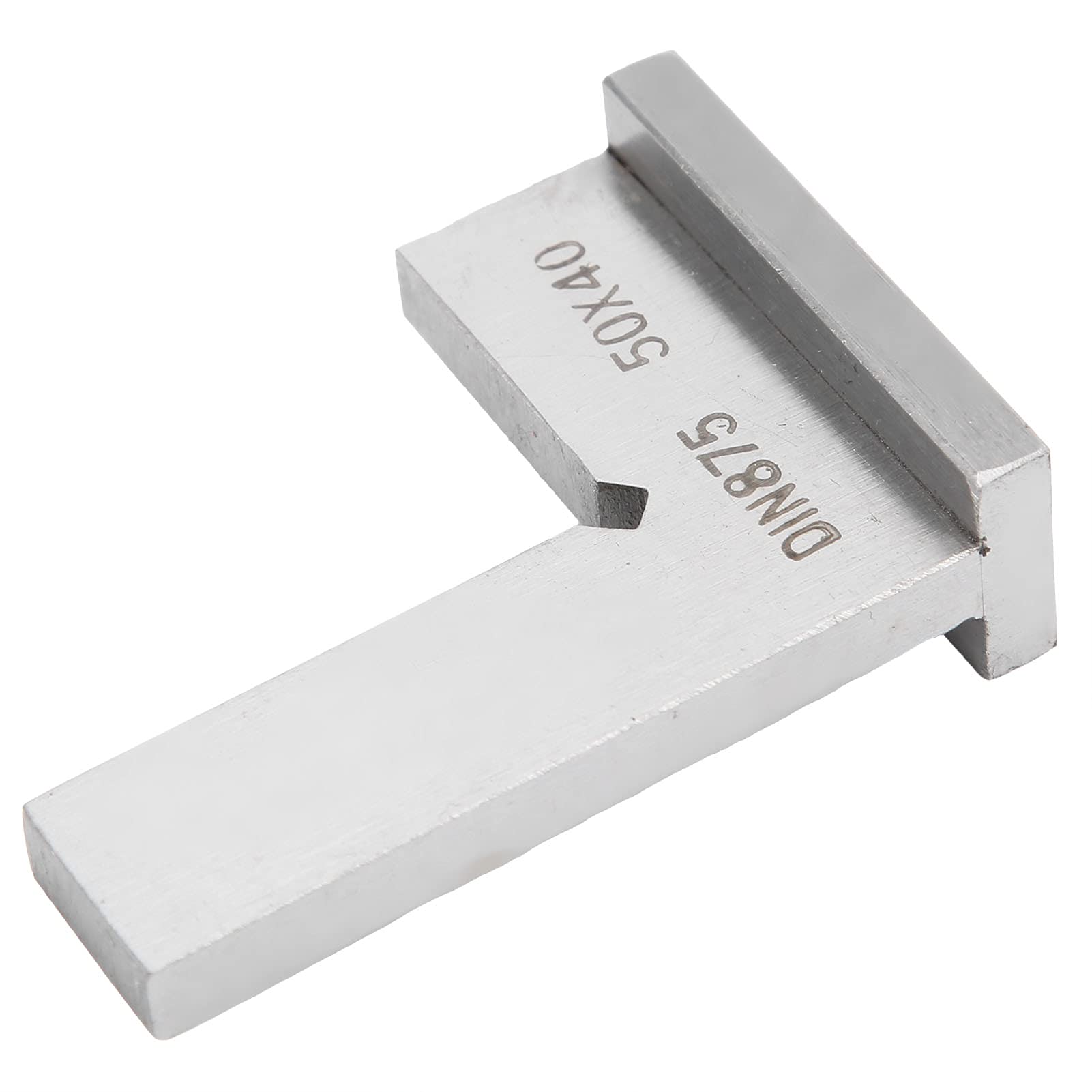 Stainless Steel Right Angle Ruler, Stainless Steel Right Angle Measuring Ruler Engineer Tool, High Accuracy, 5mm Thickness, for Detecting, Rulers