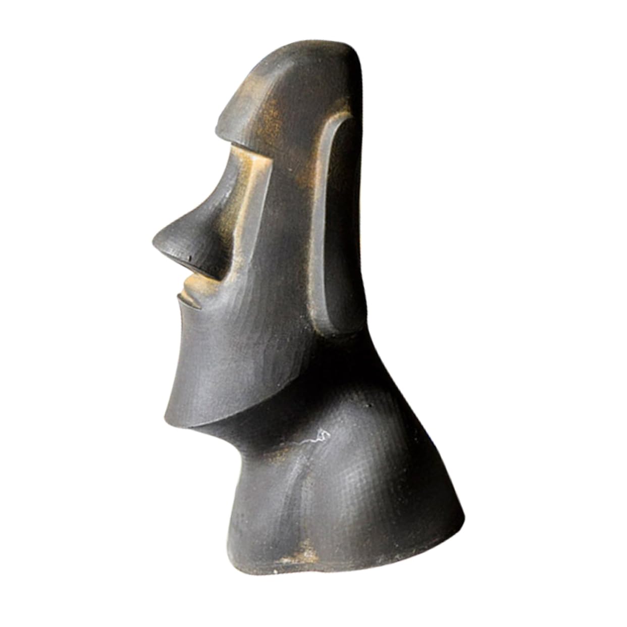 Statua Moai Isola Pasqua in Miniatura Scultura in Pietra Resina Per e Interni Da o Decorazione Per Esterni