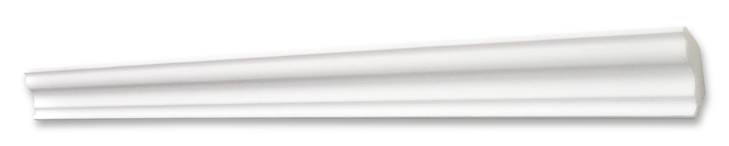 Decosa Deckenleiste S30 – Stuckleiste Weiß, 2 m