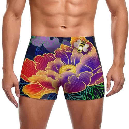 Short de bain homme La Pivoine boxer swimming trunks