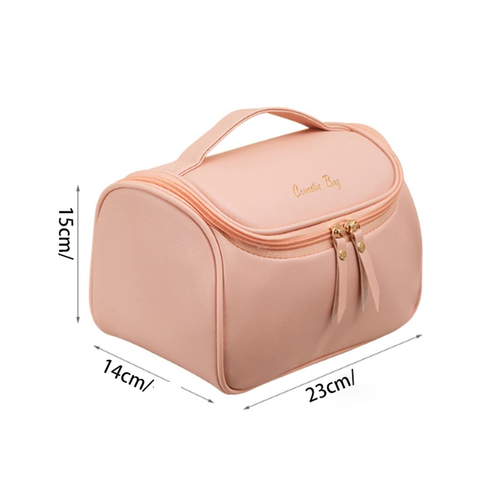 Bolsa de Aseo, Bolsa de cosméticos, Bolsa de cosméticos portátil de Gran Capacidad, Bolsa de Almacenamiento de cosméticos Impermeable de Viaje