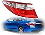 munirater 1-Pack Rear Left Tail Light Brake Lamp Assembly Replacement for 2015-2017 Toyota Camry Outer Driver Side 8156006640 TO2804121
