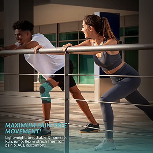 Image of Modvel Foot & Ankle Brace Socks with Adjustable Support Strap - 2 Pack Compression Sleeves for Sprained Ankle, Plantar Fasciitis Relief Tendonitis & Arthritis, Stabilizing Foot & Ankle Support for Women & Men