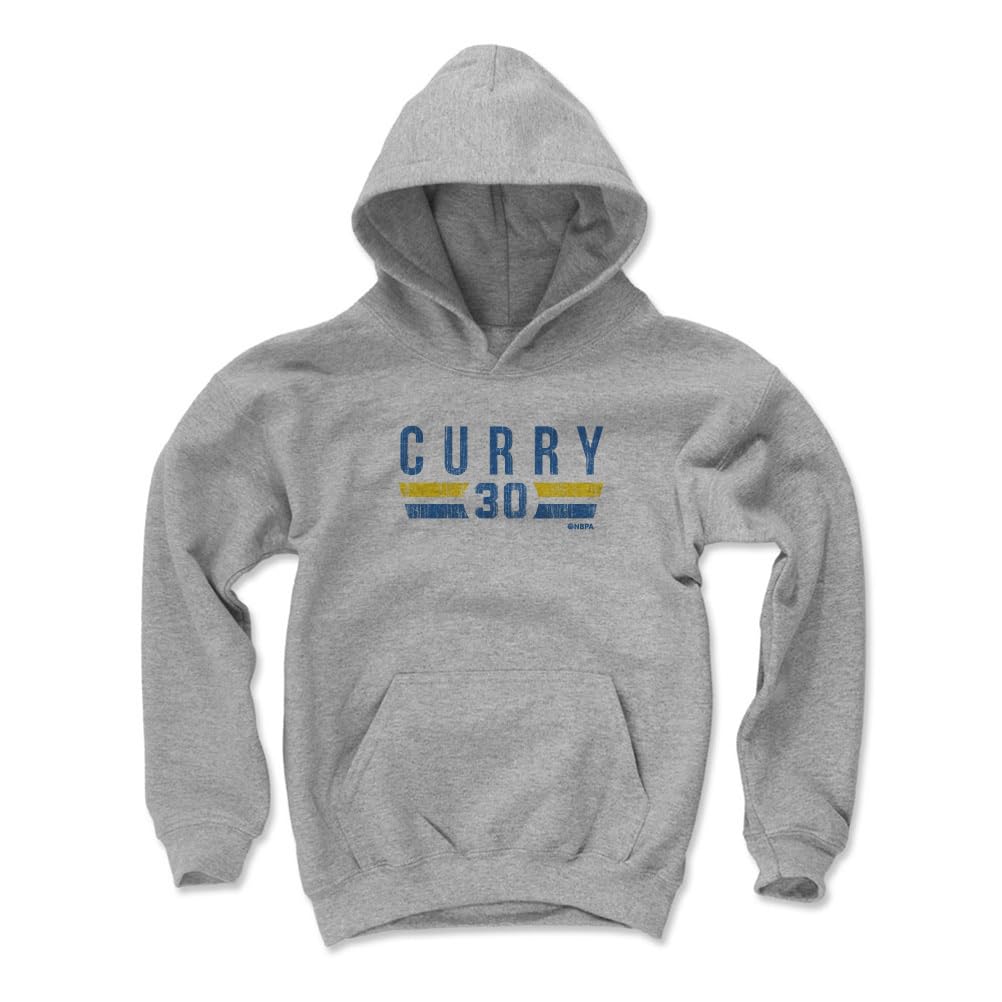 500 LEVEL Steph Curry Youth Sweatshirt (Youth Hoodie, Large, Gray) - Steph Curry Golden State Font B