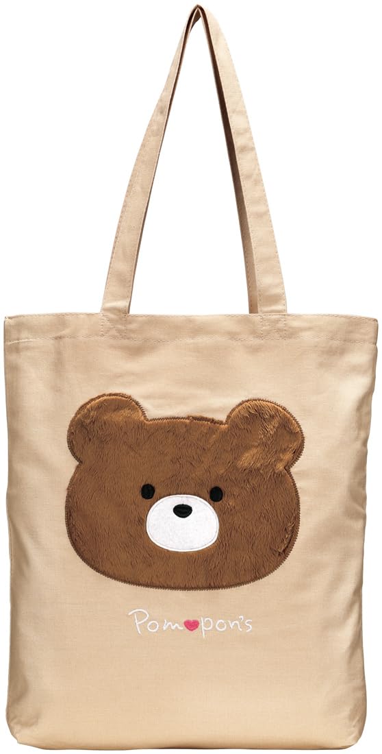 Amazon.co.jp: Skater ZCTB1-A Canvas Tote Bag Pompon's Bear