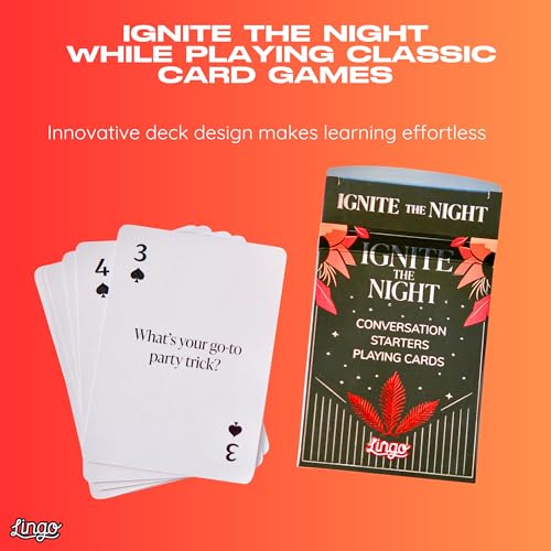 Lingo Ignite the Night - Juego de Cartas para Adultos miniatura 4