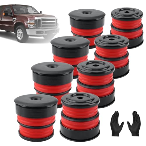 8 Pack Silicone Body Mount Bushings Kit Compatible with Ford F250/F350 Super…