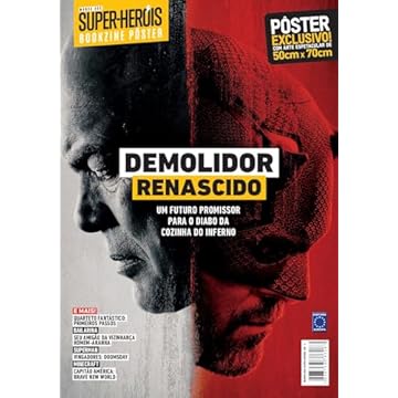 Capa do livro Demolidor Renascido - Superpôster Mundo dos Super-Heróis