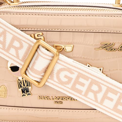 Image of KARL LAGERFELD Paris Women's Simone Pin Camera Crossbody
