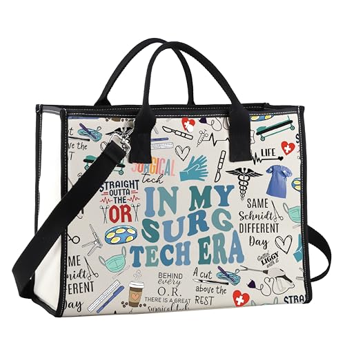 Bolsa Tote Lona Cirugía Diseño Surg Tech Era miniatura 1