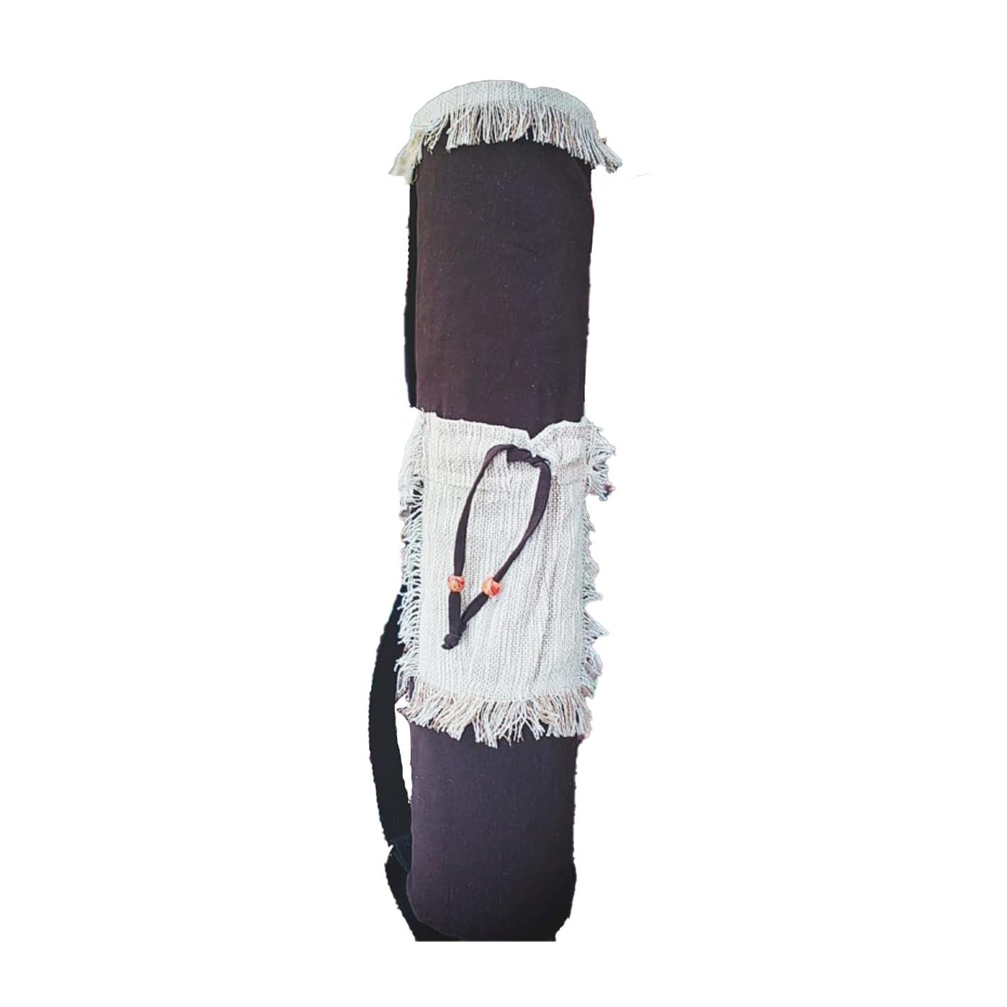 Almitra Sustainables Prithvi Handmade Ethnic Yoga Bag, Handwoven with Traditional Natural Fabric - Image 4 thumbnail