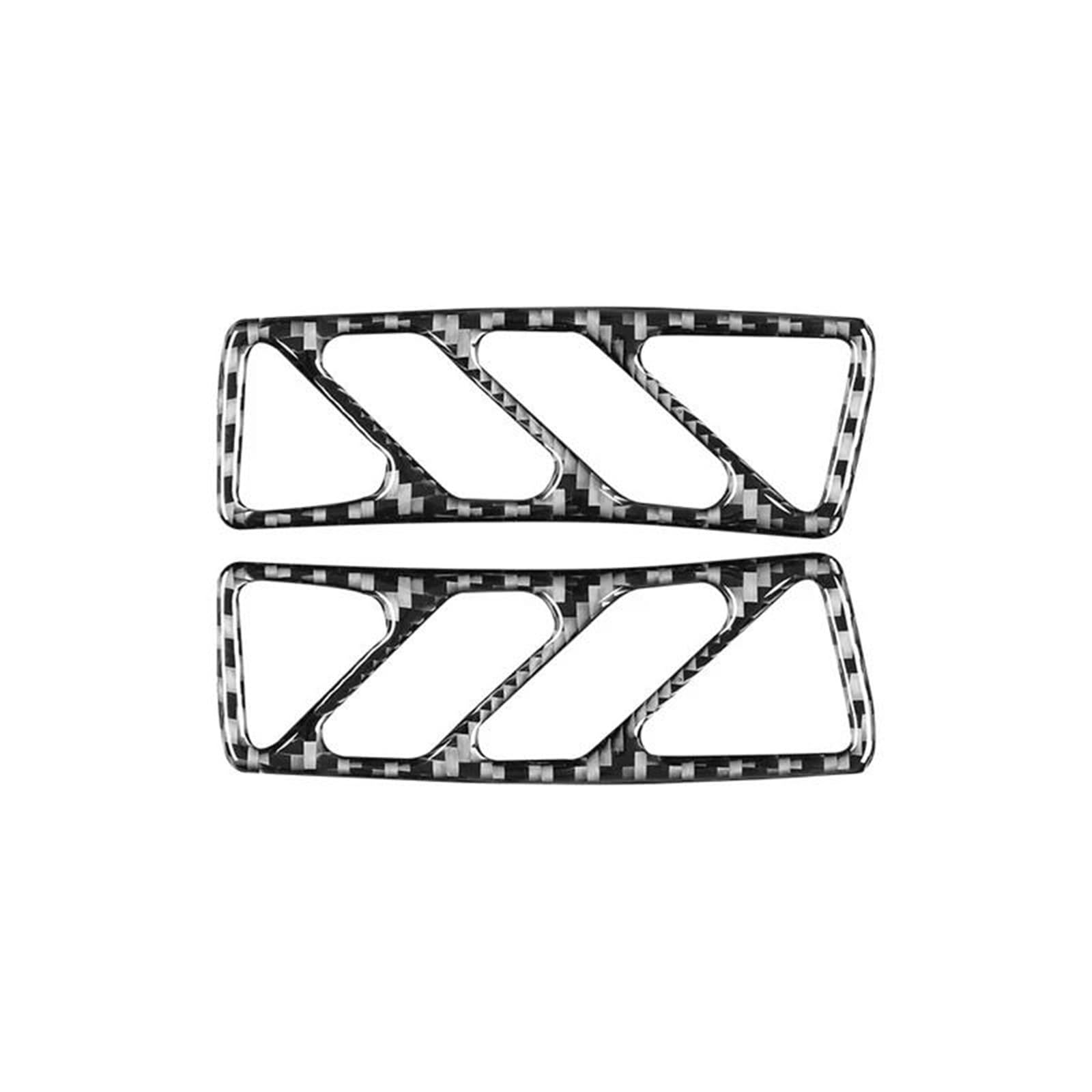 Car Interior Mouldings for Chevy for Camaro 2010-2015 Accessories Car Dashboard Air Outlet Cover Interior Trim Sticker Decor Frame Auto Interior(Black)