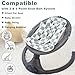DILIMI Infant Car Seat Insert, Baby Car Seat Head Support with 3 Strap Paddings, Soft Newborn Car Seat Cushion for Stroller, Swing, Bouncers, Green Checkered
