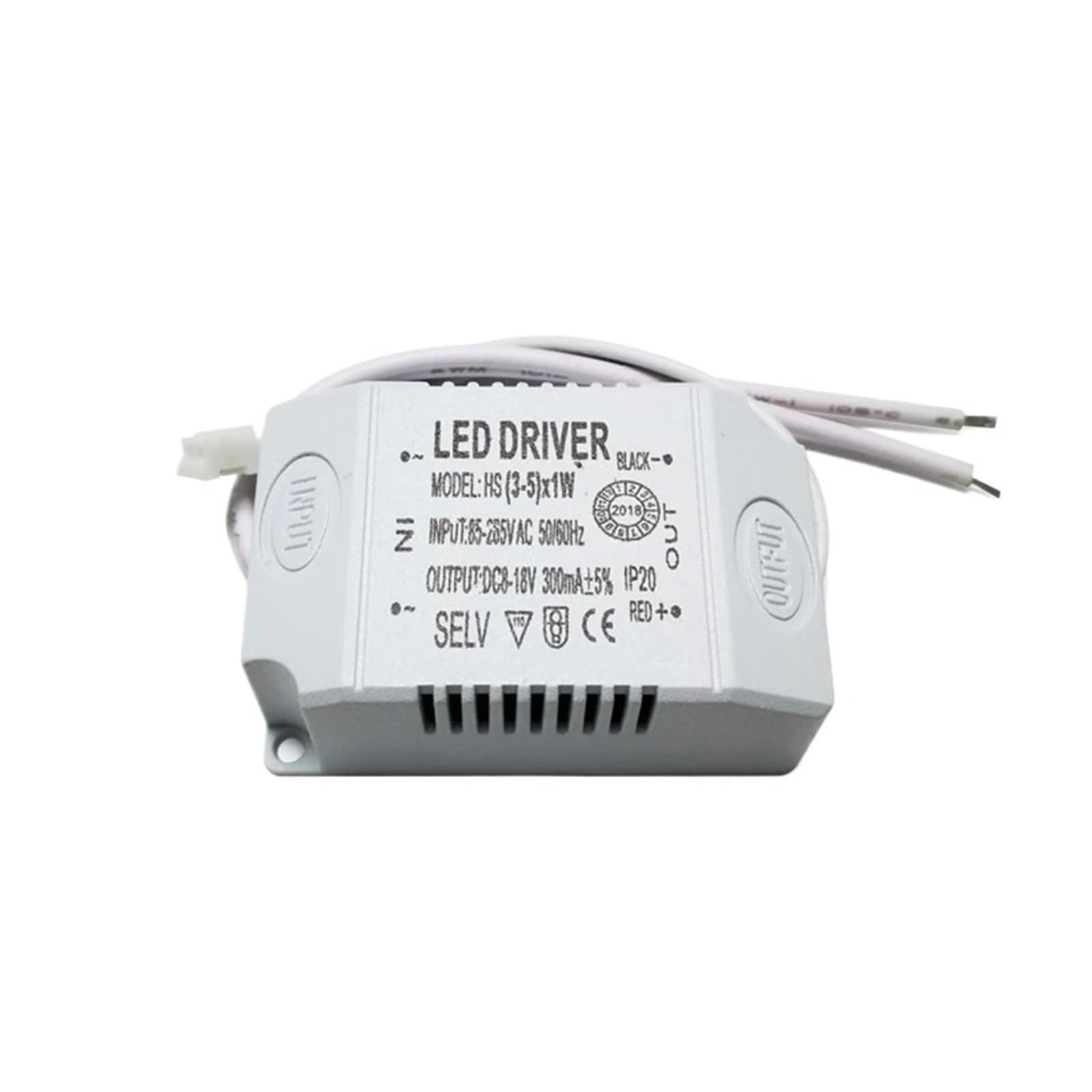 Driver LED de corriente constante 300mA para optimizar focos downlight de 220V 7