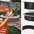 WSSEY Fire Pit Ring Outdoor 45'' Fire Liner 39'' Inner Wooden Burning Campfire Ring Insert Metal Bonfire Rings Above Ground for Patio Garden Grill Camping