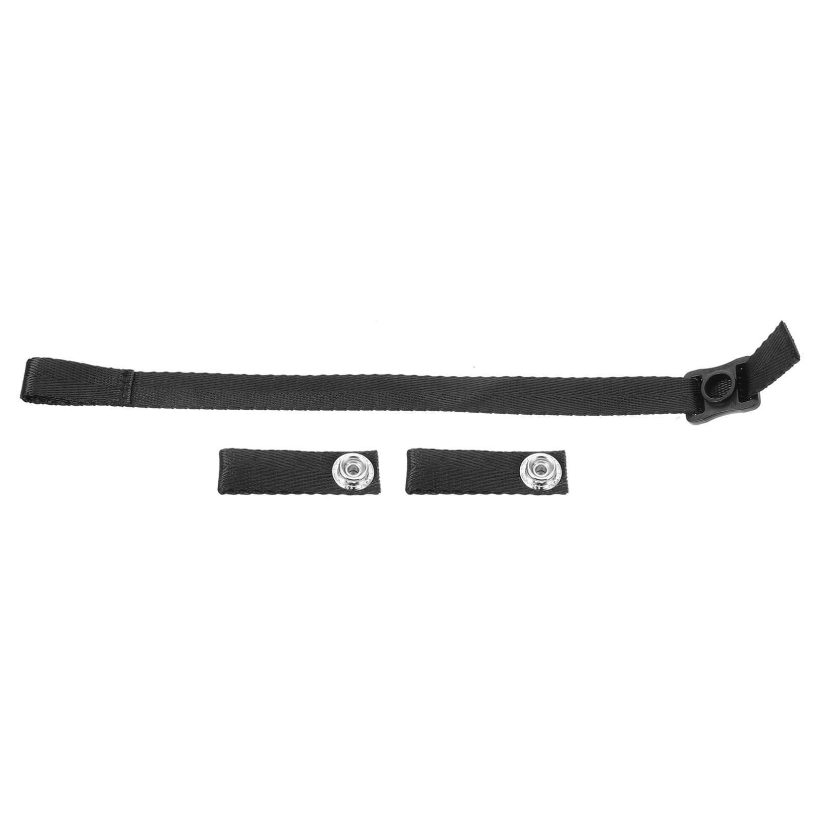 BESTonZON Accessoires de Menton de Casque Universel Casque de Hockey Adulte Bretelles Sangle de Menton de Hockey sur Glace Remplacement de la mentonnière de Hockey Polyester Noir