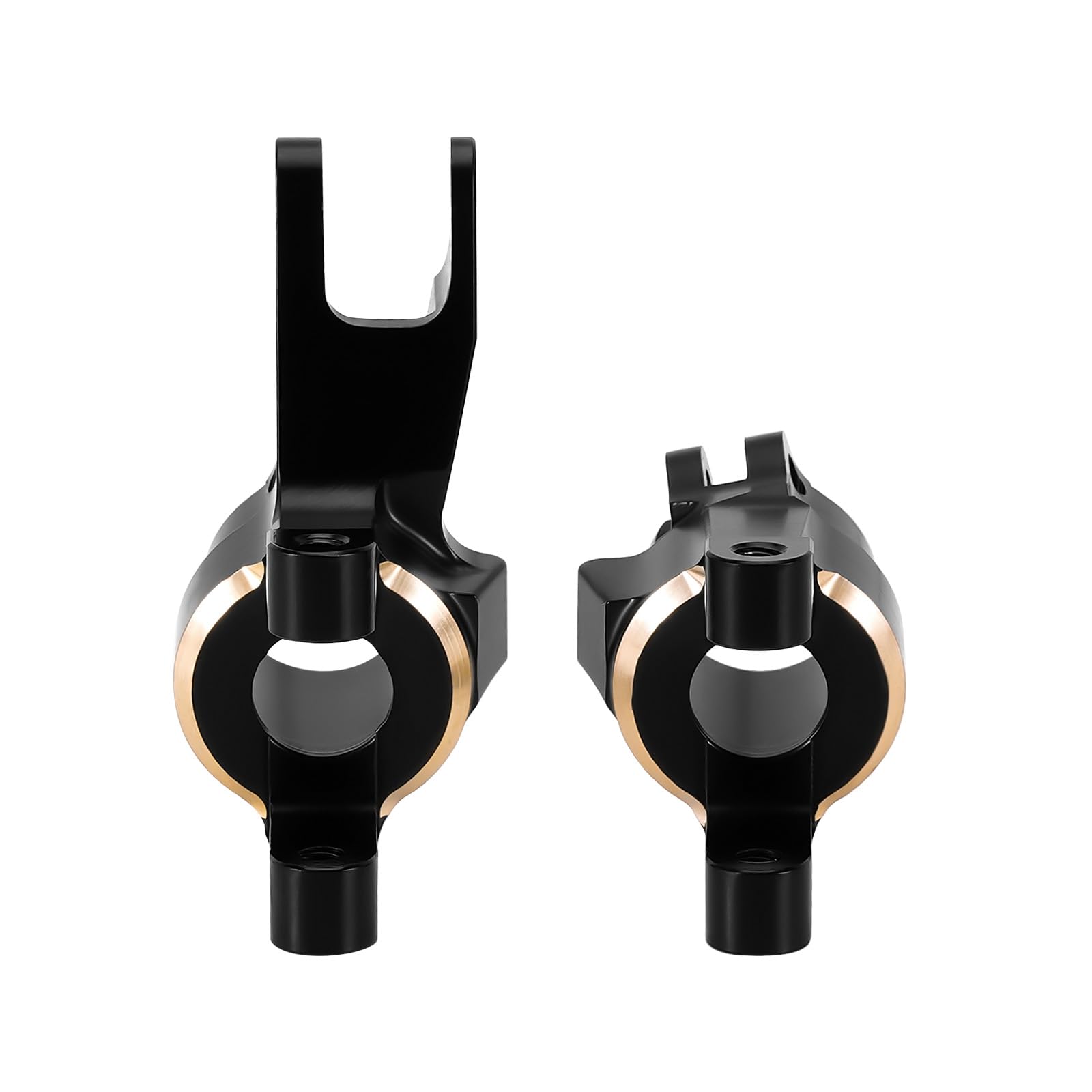 INJORA Black Brass C Hub Steering Knuckle For Axial SCX10 PRO RC Crawler Upgrade - View #5